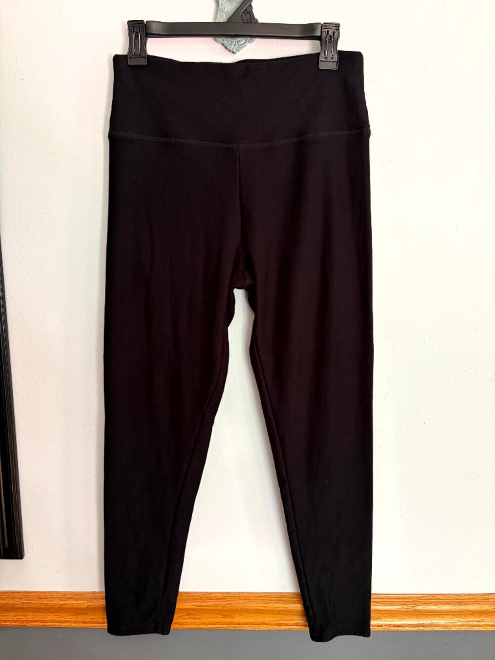Orvis Women’s Leggings Size XL Fleece Lined Warm Soft Black